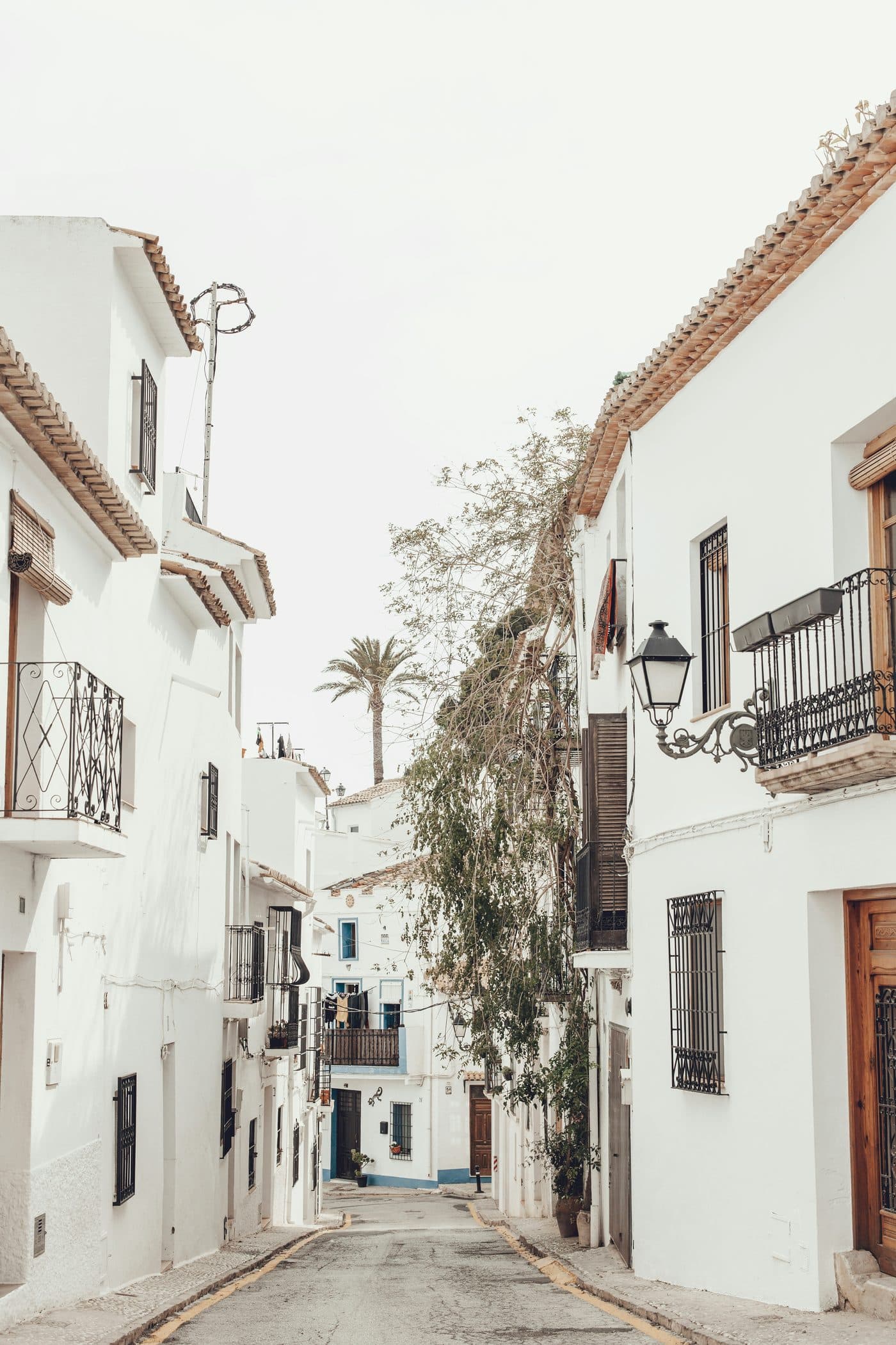 The inland old village of Altea la Vella