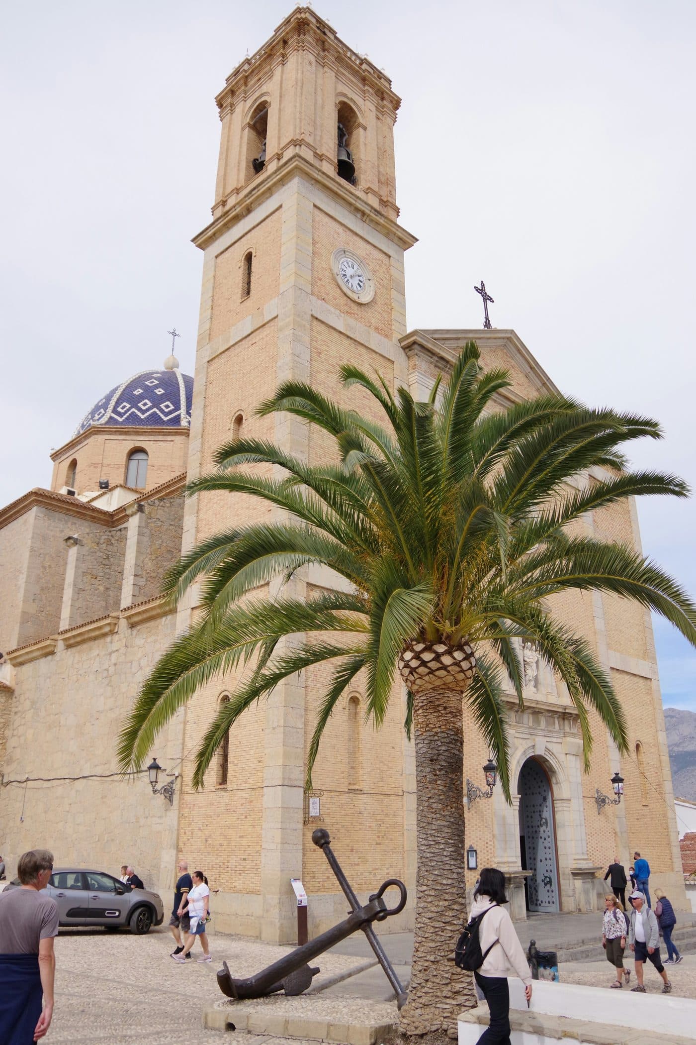 Residential district near the centre of Altea