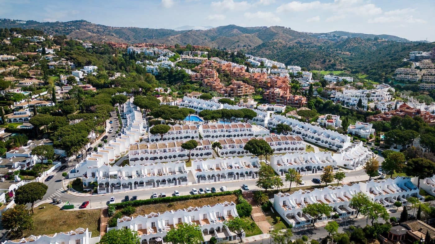 Coast at El Faro in Mijas with a lighthouse and beach restaurants