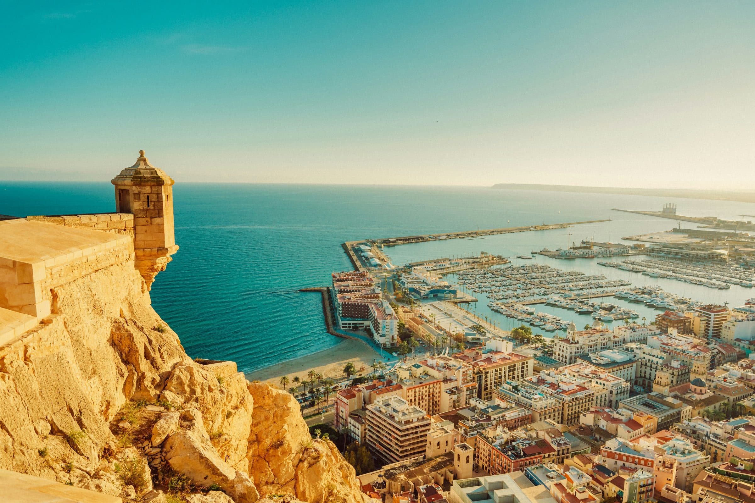 Kust aan de Costa Blanca Zuid