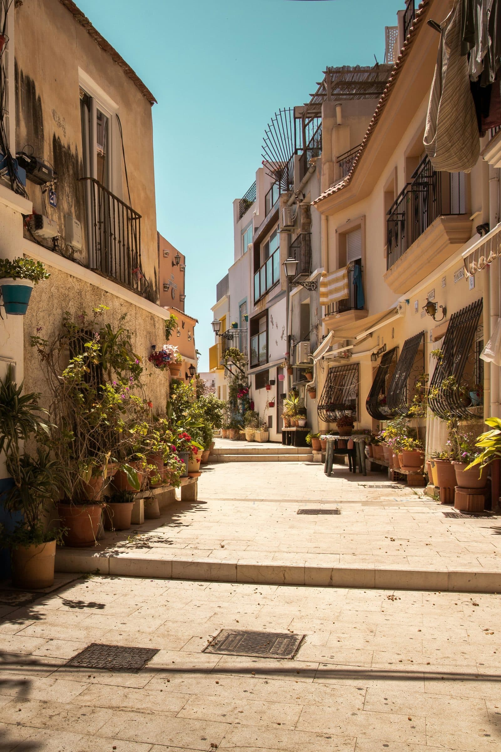 Stadsgezicht aan de Costa Blanca Zuid