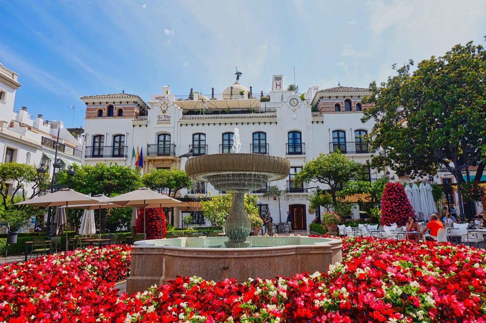 El litoral de la Costa del Sol cerca de Málaga